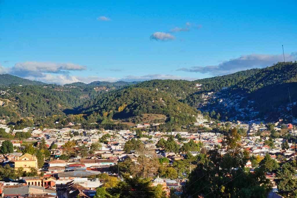 Ausblick vom Cerro San Cristobal in Mexiko
