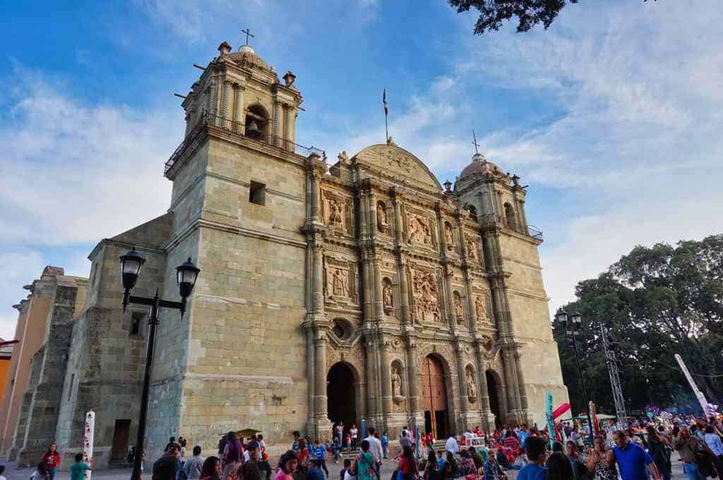Der Templo de Santo Domingo de Guzman in Oaxaca